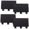 4 Pcs Copertura Batteria per Controller Xbox One/One S/One X, Sostituzione Cover Posteriore Compatibile con Xbox One,NON per Xbox Series X/S,Nero