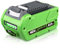40V 6.0Ah Li-ion 29462 Replacement for Greenworks 40V Battery Compatible with Greenworks Battery 29727 29252 20642 29472 29462 22272 27062 Tools