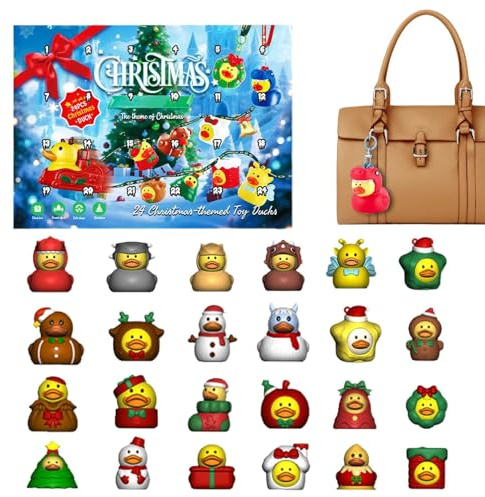 Enten Weihnachts Adventskalender 24 Tage Weihnachts Countdown Enten