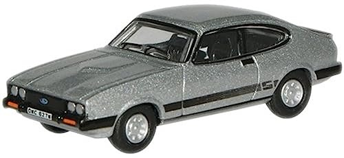 Oxford Diecast 76CAP001 Strato Silver Ford Capri MkIII