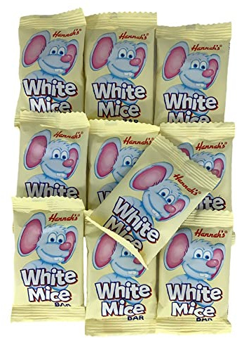 White Chocolate Mice Bars x 10