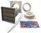 Manrose - Tumble Dryer Venting Kit With Gravity Grille