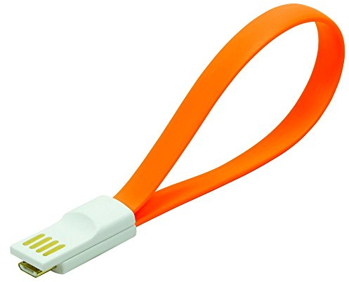LogiLink Magnet USB 2.0 zu Micro-USB Kabel, Orange