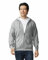 Gildan Herren Fleece Zip Hoodie Sweatshirt Style G18600 Multipack Hemd, Sport Grey (1er-Pack), XXXL