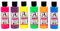 südor kırtasiye 1955 Monalisa Acrylfarben Set mit 6 Farben (Neon) 70 ml zum Malen auf Holz Stein und Leinwand für Erwachsene Hobbymaler und Studenten