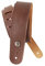 D'Addario schmaler Gitarrengurt aus Leder, Braun