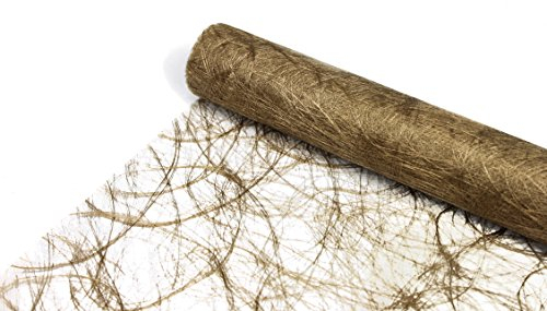 DEKOMARKET Sizoweb® Tischband Tischläufer Tischdecke 5 Meter lang, 30 cm breit (Gold)