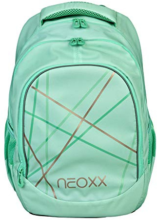 neoxx Fly Schulrucksack Mint to be I Schulranzen für die weiterführende Schule I Rucksack