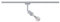 Paulmann 96968 DecoSystems Basic URail Individual spot E14 max. 20W dimmable 230V Chrome matt Rail System – Choose Any lamp