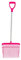 Red Gorilla Small Bedding Fork with Short D Handle Pink Lightweight For Stable Bedding Mucking Out Metal Pitchfork for Hay and Garden Compost 110cm Long