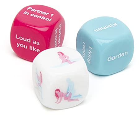 Lovehoney Position of the Week Dice Game Adults Sex Game for Men & Women | Plastic, Lightweight & Compact, Adult Sex Toy, Discreet Design, Beginner Friendly, for Couples, for Men & Women