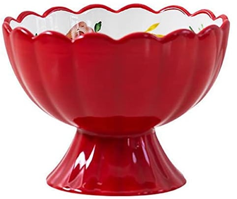 YARNOW 1stk Hoher Eisbecher Tulpen-eisbecher Kleinigkeit Dessert Degustationsschale Schalen Vorbereiten Ramen-nudelschüssel Tassen Klare Puddingschüssel Suppenschüssel Keramik Wüste