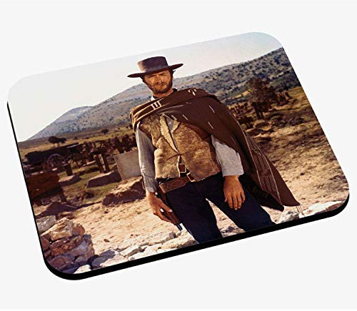 French Unicorn Tapis de Souris Clint Eastwood Film Western Cowboy Vieux Cinéma Original 3