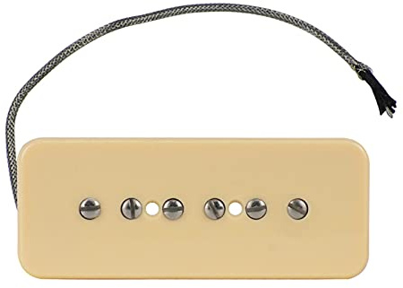 ZENGXUE Vintage Bridge Alnico 5 Pickup Creme E-Gitarre SOAPBAR Single Coil Pickup Humbucker Tonabnehmer Set