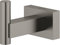 Grohe Essentials Cube Bademantelhaken, Graphit, Metall, 100%, Haken, Bademantelhaken