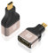 Duttek 8K Micro HDMI to HDMI Adapter (2-Pack), Micro HDMI Male to HDMI Female Adapter support 8K@60Hz,4K@120Hz,1080P, 3D, ARC,HDR, for Projector, Monitor,TV