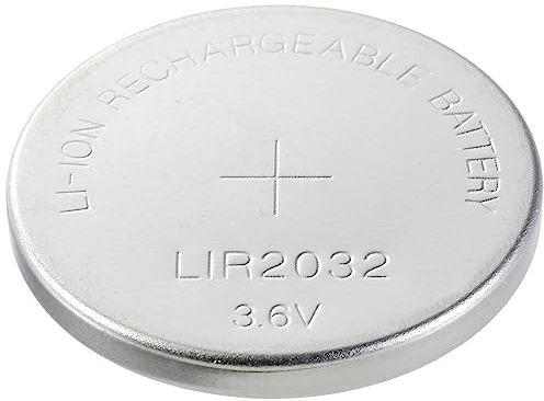 VOLTCRAFT LIR2032 Knopfzellen-Akku LIR 2032 Lithium 45 mAh 3.6V 1St.