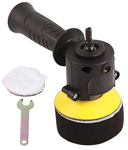 Adaptador De Taladro A Pulidor, Accesorio De Taladro Juego De Pulidor De Automóviles Almohadilla De Pulido De Aluminio Taladro Juego De Herramientas De Encerado De Pulido Excéntrico Para Mantenimiento