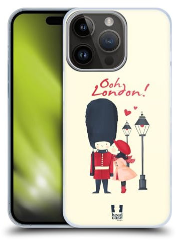 Head Case Designs Ein Gardeoffizier Der Königin Zu Küssen Ich Träume Von London Harte Rueckseiten Handyhülle Hülle Huelle kompatibel mit Apple iPhone 15 Pro