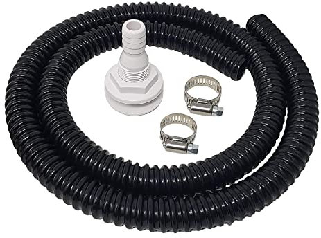 Marine Bilge Pump Installation Kit Flexible Bilge Pump Hose for Boats 29mm Outlets, 6ft hose