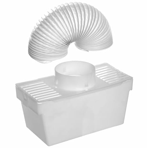 Living Koncept Universal Tumble Dryer Internal Condenser Kit, Includes Box, Hose and Accessories