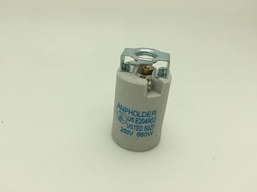 2 Stück E14 UL-Zertifizierung Keramik-Lampenfassung