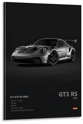 CDAXHOZ Gt3rs Poster, Wanddekoration, Hotel, Kunstdekoration, Gemälde, Wohnzimmer, Schlafzimmer, Gemälde, Badezimmer, Bar, Theke, Poster, 30 x 45 cm, Rahmenstil