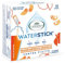 L'Angelica, Waterstick Ventre Piatto,1 astuccio da 12 Stick Aroma per Acqua Senza Zucchero, Gusto Mandarino e Arancia, Ideale contro Stanchezza e Affaticamento