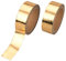 Lunpog 2 Rollen Washi Tape Gold, 15mm x 5m Goldfolie Washi Klebeband gold, Metallic Klebeband, Glänzendes Gold Klebeband für Scrapbooking Handwerk Deko Scrapbook