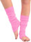 reshmena® Women's Knitted Leg Warmers 80's Teen Fancy Dress Dance wear Girls Fancy Stylish Leg Warmers Womens Girls Leg warmers carnival fancy dress party Wear Baby Pink