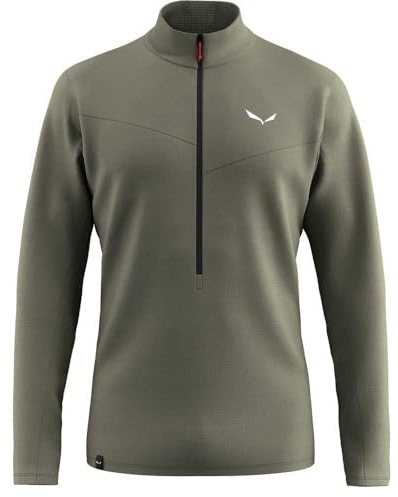 Salewa Puez Cammino Polarlite Halfzip Jacket M, faded green, L