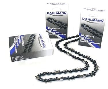 DAHLMANN Halbmeißel Sägekette 3 Stück 3/8 38 cm 1,5 mm für DOLMAR Motorsäge 109 115 PS-43 PS-52 PS-460 PS-500 PS-550 PS-5105