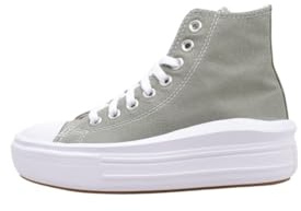 Converse Chuck Taylor All Star Move Ankle Boots with Platform, Green, 5 UK