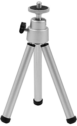 OWOHYG Projector Bracket 2PCS Mini Flexible Projector Tripod Stand Bracket Mini Projector YG300 YG310 RD802 Aluminum Alloy Holder Stand Projector Tripod Projector Stand (Silver),Silver