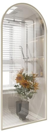 Parete doccia moderna in vetro semi-smerigliato, divisorio per bagno, porta doccia, divisorio per hotel e ristoranti (bianco, 80 x 60 cm)