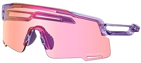 SHIMANO Unisex Equinox 5 Brille, Transparent Lilac, One Size