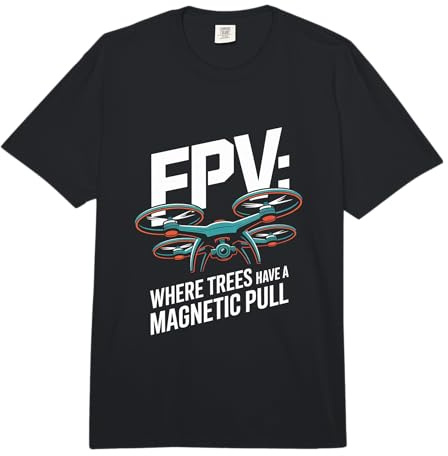 FPV Où Les Arbres Ont Une Traction magnétique Comfort Colors Adult Heavyweight T-Shirt