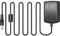 SANNCE Surveillance 2A 2000mA Max AC to DC 12V Power Adapter Supply for Security DVR CCTV Camera System