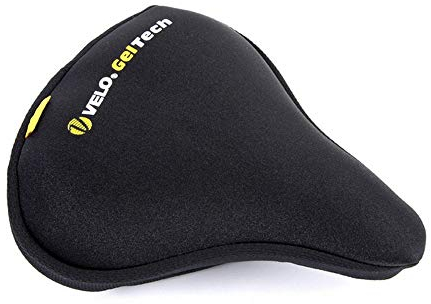 Velo Jungen Touring Sattelüberzug Plush, Schwarz, S