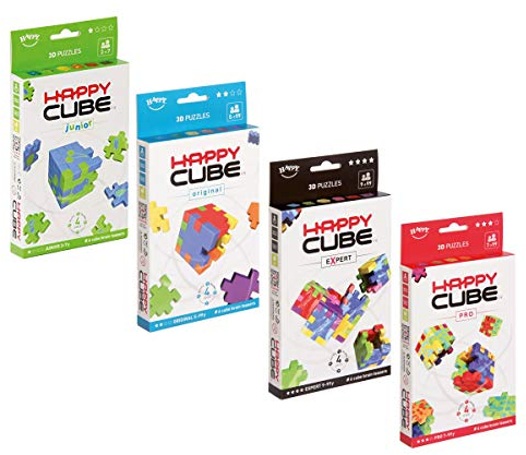 Happy Cubes Allround-Sparpaket (24er-Packung) - Zauberwürfel für Kinder - Magic Cube