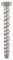TIMco MF8130 Multi-Fix Hex Flange Head Bolt 8 x 130 - Micro Plating (Box of 50), Silver