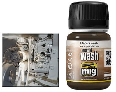 Mig Jimenez A.MIG-1003 Ammo Emaille-Waschmittel (35 ml) Innenreinigung, Mehrfarbig