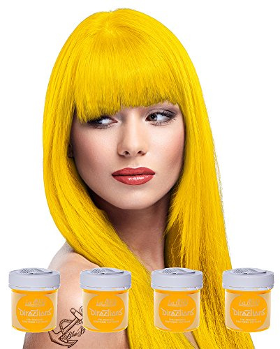 La Riche Directions Semi Permanent Bright Daffodil Hair Colour Dye x 4