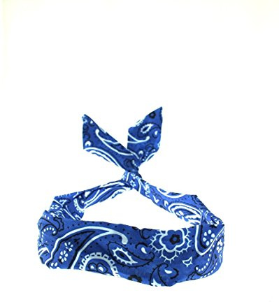 Zac's Alter Ego Paisley Design Vintage Look Wire Headband