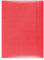 OFFICE PRODUCTS 21191131-04 Mappe mit Gummiband Karton, A4, Grammatur 300 g/m², 3 Klappen, rot