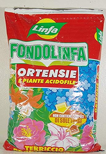fondolinfa hortensias Sustrato Pronto al uso para hortensias y todas las plantas ACIDOFILE de género unidades de 10 l