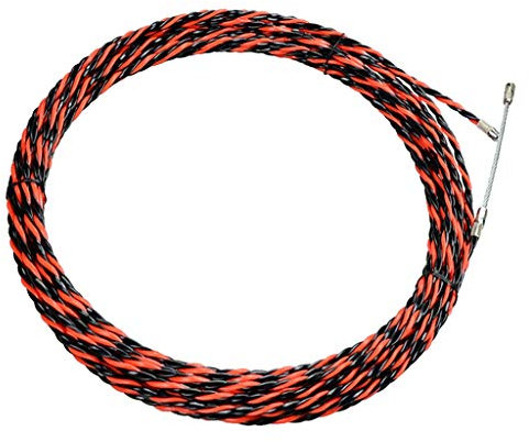 Fenteer Professional 20M/ 25M/ 30M/ 50M Tape Wire Network Wire Guider Cable Puller Electrician Threading Device - Easy to Use, Reusable,Multi-Functional, as described, 25M