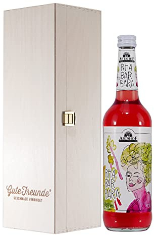 Abtshof Rha Ba Bara-Likör mit Geschenk-Holzkiste
