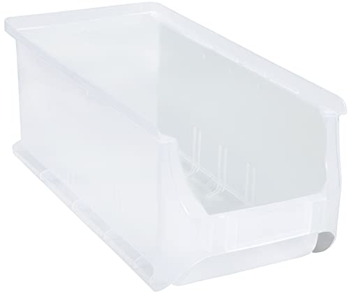 Allit 456295 ProfiPlus Box 3L, transparent Stapelsichtbox, PP, V: 4,1 L,Lagersichtbox, Sichtbox, Lagerbox, stapelbar