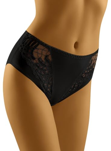 Wolbar Damen Maxi-Slip Mit Spitzeneinsatz WB51